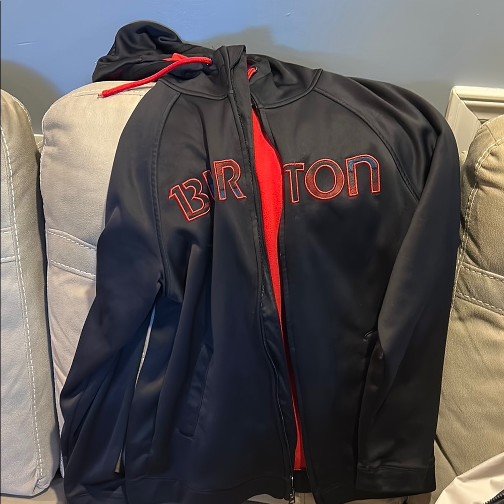 Burton Performance Jacket Black Red
